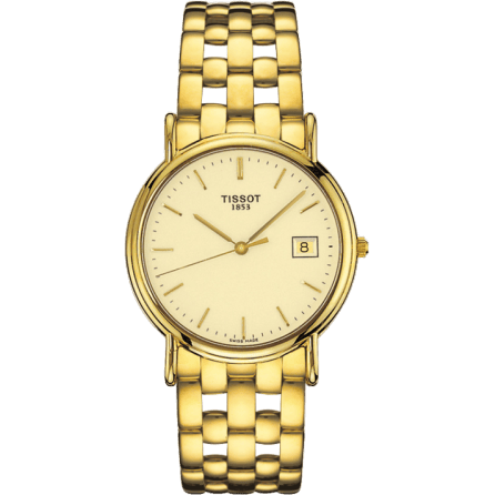 Carson Quartz 33.6 Yellow Gold / Champagne / Bracelet
