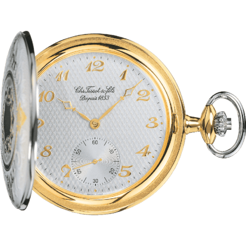 Tissot Savonnette Mechanical Brass / Yellow Gold / Palladium / Silver
