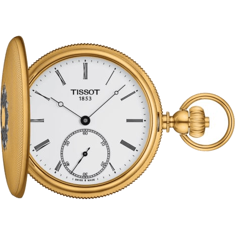 Savonnette Mechanical Yellow Gold / White - Roman