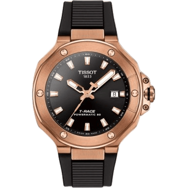 T-Race Powermatic 80 Rose Gold / Black / Rubber