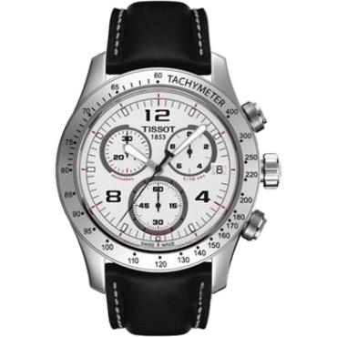 V8 Quartz Chronograph Tachymeter Silver