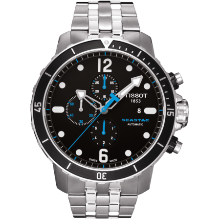 Seastar 1000 Automatic Chronograph Black