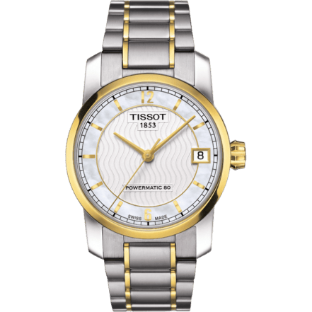 Powermatic 80 Lady Titanium / PVD Gold / MOP