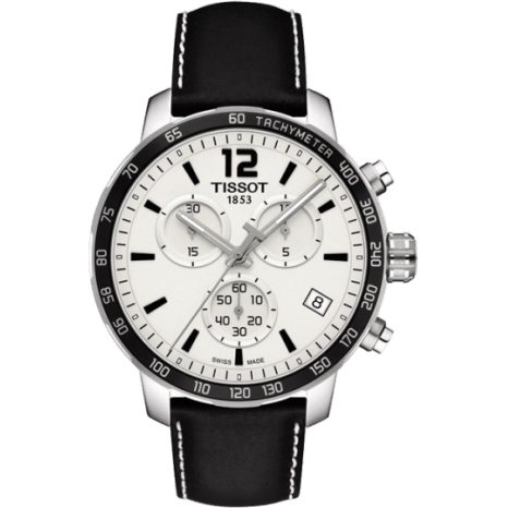 Quickster Chronograph Stainless Steel / White