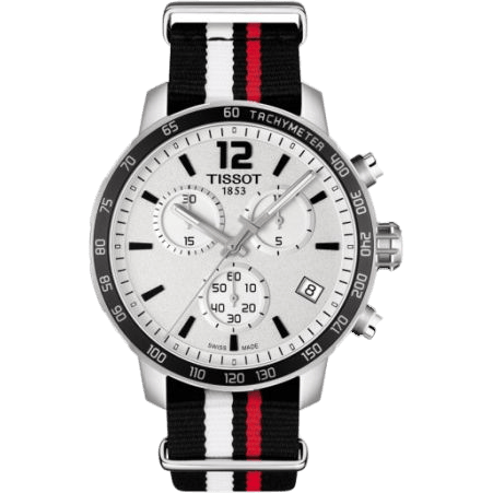 Quickster Chronograph Stainless Steel / Silver / NATO