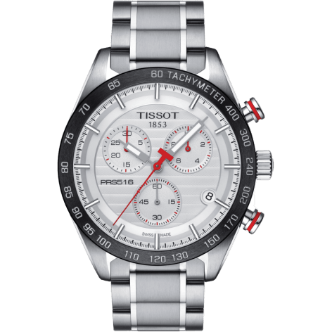 PRS 516 Chronograph Quartz Stainless Stainless Steel / Silver / Bracelet