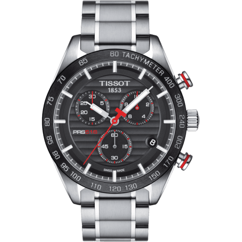 PRS 516 Chronograph Quartz Stainless Steel / Black / Bracelet