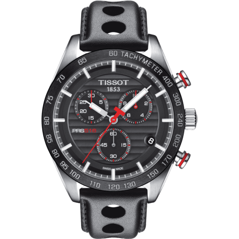 PRS 516 Chronograph Quartz Stainless Steel / Black / Strap