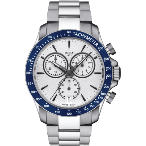V8 Quartz Chronograph Stainless Steel / Silver / Bracelet
