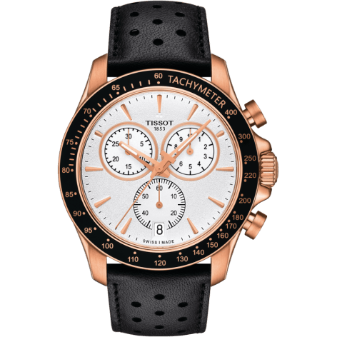 V8 Quartz Chronograph Rose Gold / Silver
