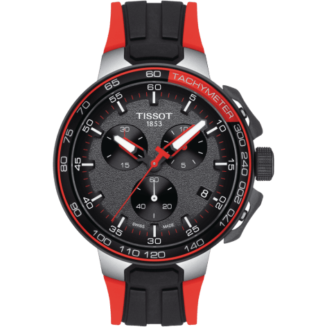T-Race Cycling Chronograph Stainless Steel / Red