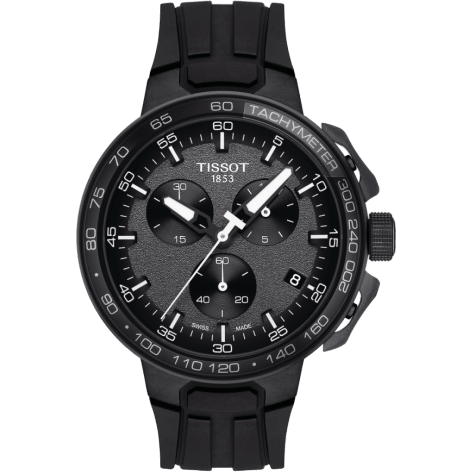 T-Race Cycling Chronograph Stainless Steel / Black