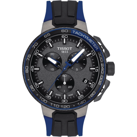 T-Race Cycling Chronograph Stainless Steel / Blue