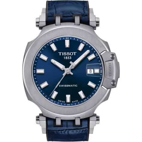 T-Race Swissmatic 45 Stainless Steel / Blue