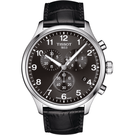 Chrono XL Classic Stainless Steel / Black / Strap