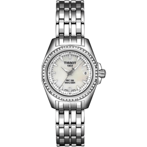 PRC 100 Quartz 29.7 Stainless Steel / MOP / Bracelet