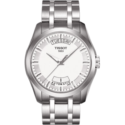 Couturier Automatic Day-Date Silver / Bracelet