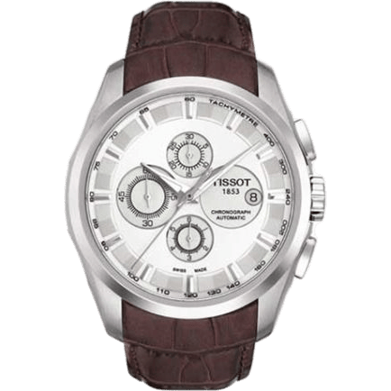 Couturier Automatic Chronograph Silver / Strap