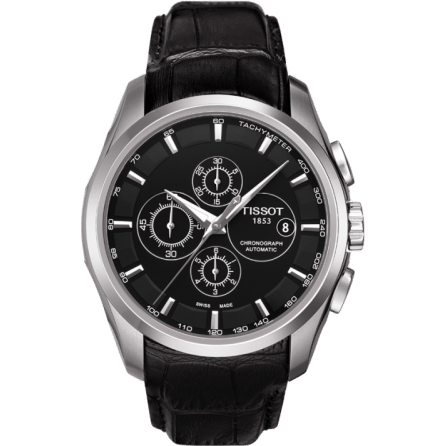 Couturier Automatic Chronograph Black / Strap