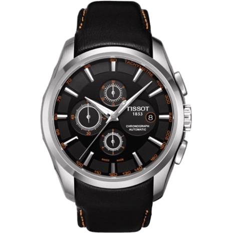 Couturier Automatic Chronograph Orange / Strap