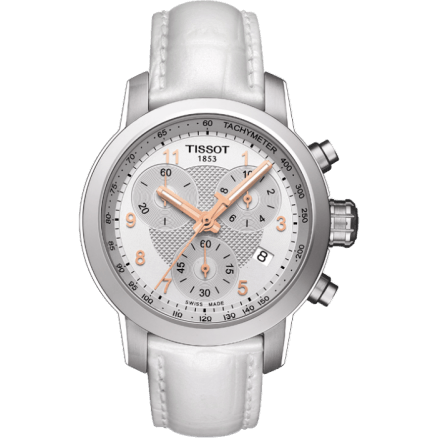 PRC 200 Quartz Chronograph Lady Rose Roman White