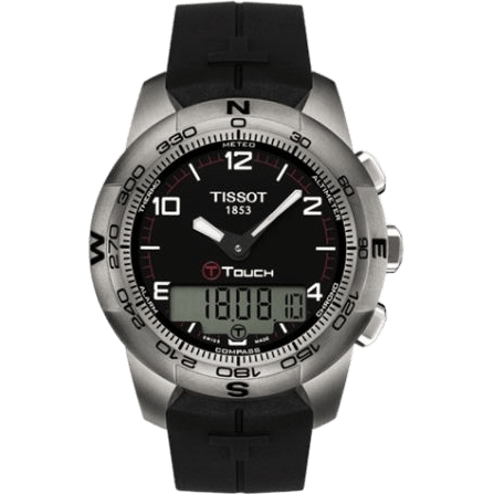T-Touch II Black Rubber Ti