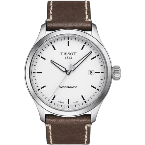 Gent XL Swissmatic Stainless Steel / White