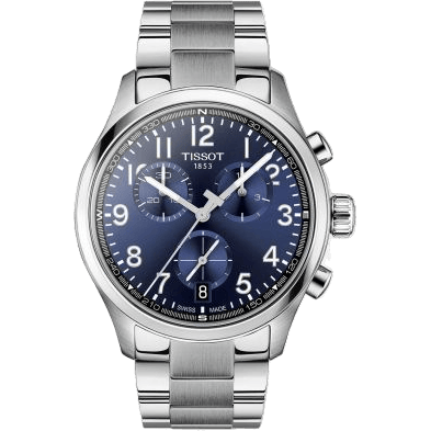 Chrono L Classic Stainless Steel / Blue / Bracelet