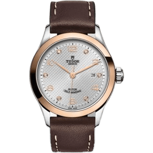 1926 28 Stainless Steel / Rose Gold / Silver - Diamond / Strap