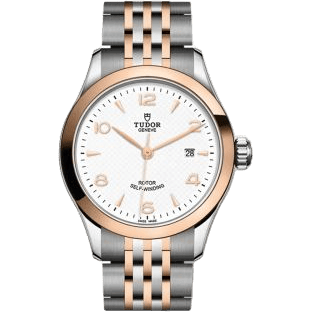 1926 28 Stainless Steel / Rose Gold / White