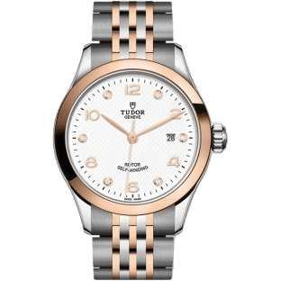 1926 28 Stainless Steel / Rose Gold / White - Diamond