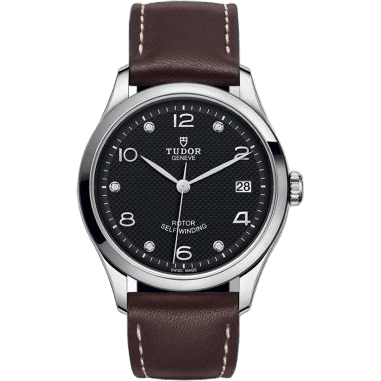 1926 36 Stainless Steel / Black - Diamond / Strap