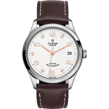 1926 36 Stainless Steel / White - Diamond / Strap