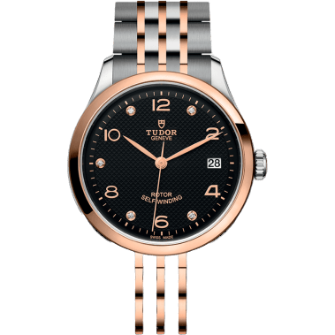 1926 36 Stainless Steel / Rose Gold / Black - Diamond