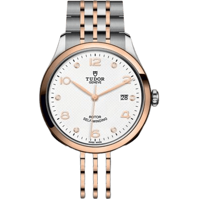 1926 39 Stainless Steel / Rose Gold / White - Diamond