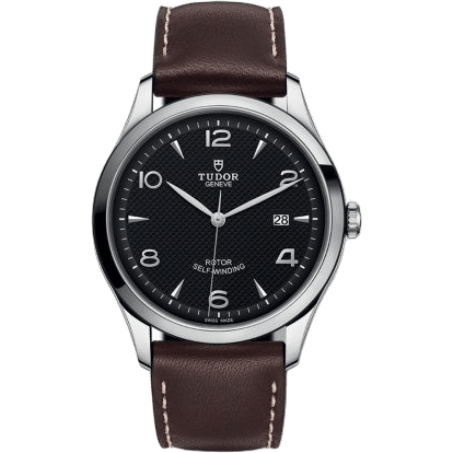 1926 41 Stainless Steel / Black / Strap