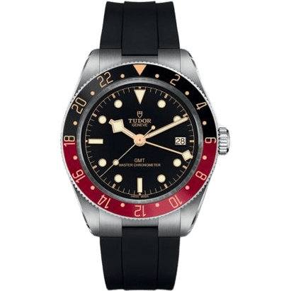 Black Bay 58 GMT Stainless Steel / Black / Rubber