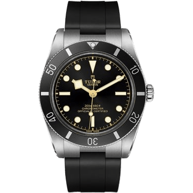 Black Bay Fifty-Four Stainless Steel / Black / Rubber