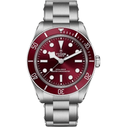 Black Bay Fifty-Eight Stainless Steel / Burgundy / Bracelet