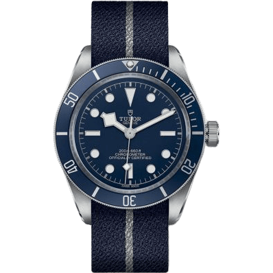 Black Bay Fifty-Eight Stainless Steel / Navy Blue / Fabric