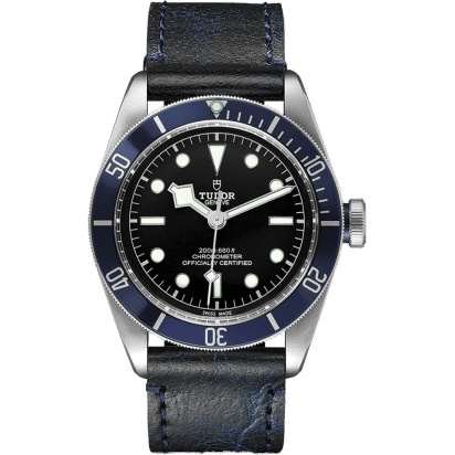 Heritage Black Bay Blue Manufacture / Strap