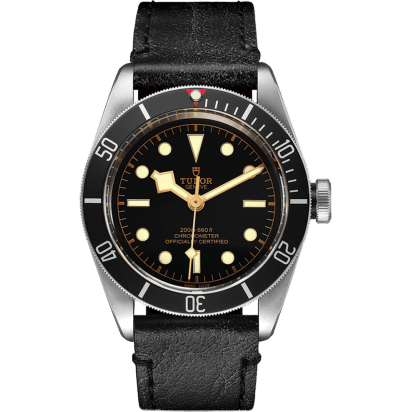 Heritage Black Bay Black Manufacture / Strap