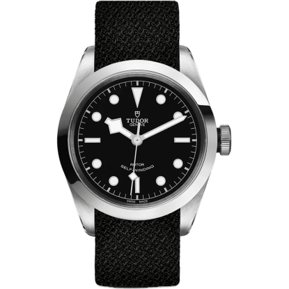 Heritage Black Bay 41 Black / Fabric