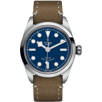 Heritage Black Bay 32 Stainless Steel / Blue / Strap