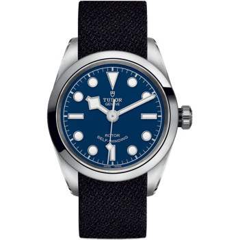 Heritage Black Bay 32 Stainless Steel / Blue / Fabric