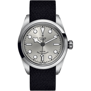 Heritage Black Bay 32 Stainless Steel / Silver / Fabric