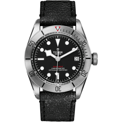 Heritage Black Bay Steel Manufacture / Strap