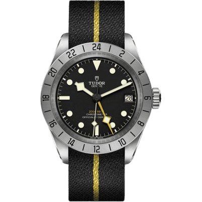 Black Bay Pro Stainless Steel / Black / Fabric