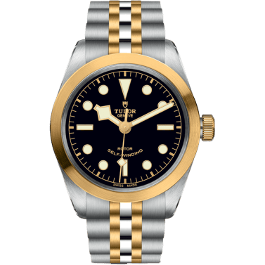 Heritage Black Bay 36 S&G / Black / Bracelet