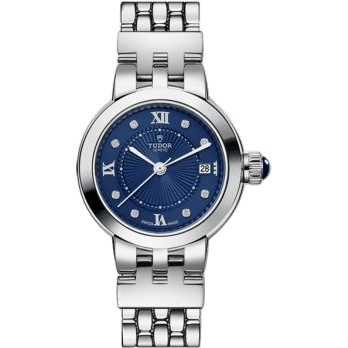 Clair de Rose 26 Stainless Steel / Blue-Diamond / Bracelet